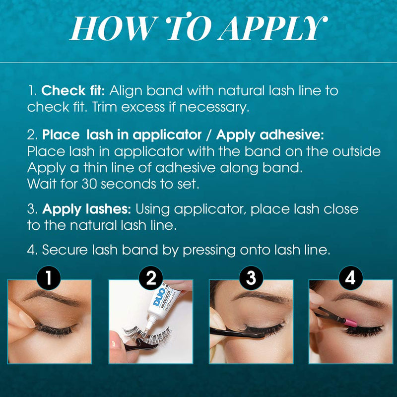 Ardell Deluxe Pack Wispies with Applicator,