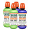 TheraBreath Fresh Breath Oral Rinse, Mild Mint, 16 Ounce Bottle (Pack of 2) and 24 Hour Healthy Gums Periodontist Formulated Oral Rinse, 16 Ounce (Pack of 2) TheraBreath