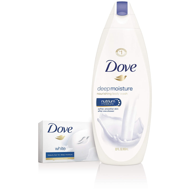 Dove Beauty Bar Gentle Skin Cleanser Moisturizing for Gentle Soft Skin Care Original Made With 1/4 Moisturizing Cream 2.6 oz Dove