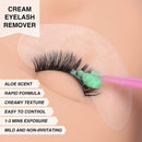 LASHVIEW Eyelash Extension Remover Cream, Light Aloe Flavor Cream,Eyelash Adhesive Remover, Low Irritation Cream for Sensitive Skin,5g LASHVIEW