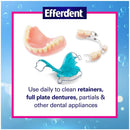 Efferdent Denture Cleanser Tablets | Complete Clean | Cleanser for Retainer and Dental Appliances | 44 Tablets Each | Pack of 3 efferdent Store