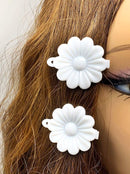 Tara Girls Self Hinge Plastic Bow Hair Barrettes Selection Pack Of 2 (BR88) Tara
