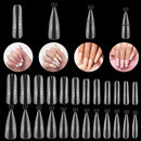 Beetles Poly Extension Gel Dual Nail Form - 120 Pcs Builder Gel Flat Stiletto Nail Molds Coffin False Nail Tips for Gel Manicure Nail Art Design Salon DIY at Home beetles Gel Polish