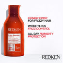 Redken Frizz Dismiss Shampoo and Conditioner| For Frizzy Hair | Smooths Hair & Manages Frizz | Sulfate Free REDKEN