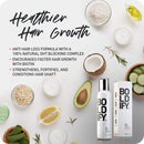 Hair Fiber (DARK BROWN, 28g) + Thickening Spray (4oz) + Thickening Serum (4oz): Boldify Nourish & Conceal Bundle Boldify