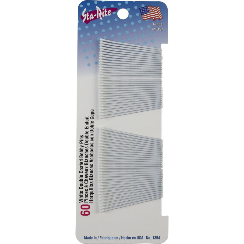 Sta-Rite White Bobby Pins - 60 count Sta-Rite