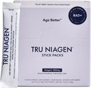 TRU NIAGEN NAD+ Booster with Hydration & Prebiotic Support Award-Winning Nicotinamide Riboside Mixing Powder for Cellular Energy, Repair & Healthy Aging - 30ct/300mg Stick Packs: On-The-Go Supplement Infinity Warehouse