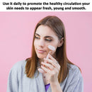 Rose Quartz Roller with Gua Sha, Mini Eye Roller set - Jade Roller for Face - Face Roller 100% Natural Authentic Crystal - Face Massager, Facial Roller for Skin Care, Eyes, Neck - Tones, Firms, Depuff MoValues