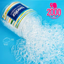 Clear Elastic Hair Bands, Teenitor 2000pcs Mini Hair Rubber Bands with a Box, Soft Hair Elastics Ties Bands 2mm in Width and 30mm in Length Teenitor