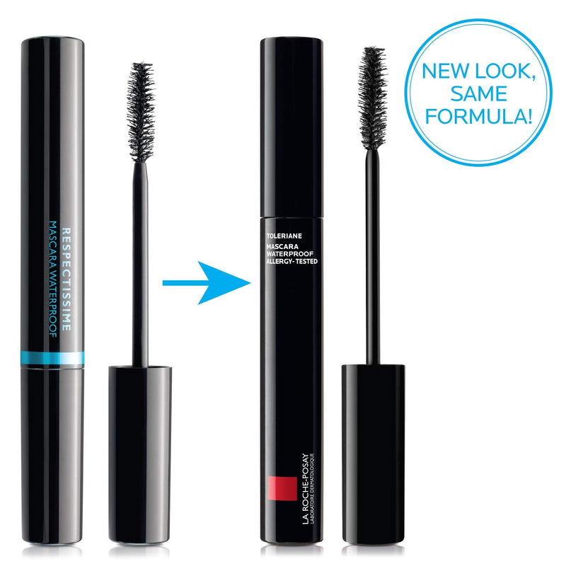 La Roche-Posay Toleriane Waterproof Mascara, Allergy-tested, Black martinandmark.com