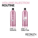 Redken Volume Injection Shampoo | For Fine Hair | Adding Lift & Body | Paraben Free REDKEN