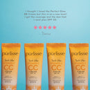 purlisse Youth Glow Vitamin C CC Cream SPF 50: Cruelty-Free & Clean, Paraben & Sulfate-Free, Full Coverage, Hydrates with Hyaluronic Acid | Fair 1.4oz pūrlisse