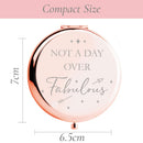 Birthday Gifts for Women - Not a Day Over Fabulous Birthday Gifts for Friends Female I Best Friend Birthday Gift Ideas for Her I Funny Woman Gift Idea for Friend Unique Coworker, Mom 40 50 55 Present CV CHARVORIA
