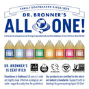 Dr. Bronner’s - Pure-Castile Liquid Soap (Almond, 1 Gallon) - Made with Organic Oils, 18-in-1 Uses: Face, Body, Hair, Laundry, Pets and Dishes, Concentrated, Vegan, Non-GMO Dr. Bronner's