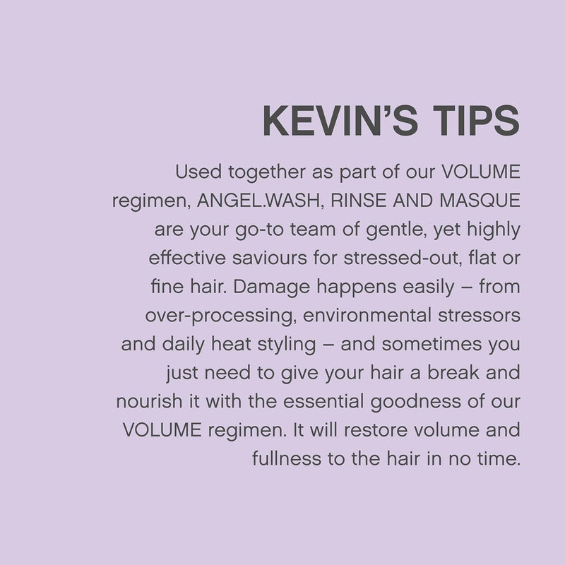 KEVIN.MURPHY BLONDE.ANGEL.WASH - Blonde Shampoo - Purple Shampoo for Blonde & Grey Hair - Colour Enhancement Hair Care - Colour Safe - Paraben & Sulphate Free - 1000 mL / 33.8 fl oz Infinity Warehouse