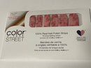 Color Street Blushing Rose Quartz LIMITED EDITION Nail Polish Strips Color Street