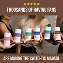 MAGSOL Natural Deodorant for Women & Men - Womens Deodorant with Magnesium - Perfect for Ultra Sensitive Skin, Aluminum Free Deodorant for Women, Baking Soda Free (2 Pack Bundle: Rose & Jasmine) MagSol Organics