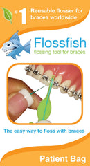 FlossFish - Reusable Orthodontic flossers 5 Mixed Colors flossfish