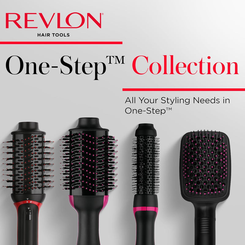 REVLON One-Step Hair Dryer and Styler, All-in-One Detangling and Straightener Brush for Salon-Quality Smooth, Straight Hair, More Shine and Less Frizz, Black Infinity Warehouse