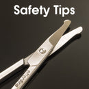 effenfine Nose Hair Scissors for Trimming - Safely Trim Nose and Ears with our German Stainless Steel Scissors EFFENFINE
