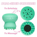 I Dew Care Pawfect Face Scrubber | 3-in-1 Cute Silicone Pore Cleanser, Exfoliator, and Massager with Sponge | Korean Skincare Tool I DEW CARE