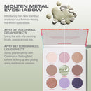 Morphe Pulp Fantasy Artistry Palette - Foil-Effect Eyeshadow Palette with Matte, Shimmer & Foil Finishes - Violet, Rich Taupe & Brown Eyeshadow with Luminous Payoff (0.35 oz) Infinity Warehouse