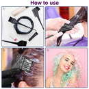 Hair Dye Color Brush and Bowl Set, 4Pcs Color Bowl Brushes Tool Mixing Bowl Kit Tint Comb for Hair Tint Dying Coloring Applicator Moonmini