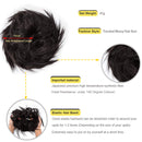 EMERLILY Messy Bun Hair Piece Synthetic Scrunchy Tousled Updo Hair Extensions Ponytail Curly Hair Pieces for Women EMERLILY