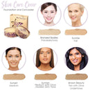 SkinCare Cover-Natural Waterproof Full Coverage Vegan, Cruelty-Free Foundation Concealer. 0.60 oz No Parabens, Gluten,Fragrance. (Bronzed Bodies) SWEET LEILANI