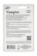 Mehron Makeup Tri-Color Halloween Makeup Palette (Vampire) Mehron