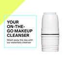 Ready Set Jet Waterless Cleanser – Multi-Functional and Customizable Beauty Baton Add-On with Essential Oils to Cleanse and Hydrate Skin and Gently Remove Impurities and Makeup without Water – 4 g Ready Set Jet