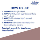 Nair Hair Remover Bladeless Shave Whipped Crème Infused with Lavender Oil, 5oz Nair