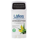 Lafe's Natural Deodorant | 2.25oz Aluminum Free Natural Deodorant Stick for Women & Men | Paraben Free & Baking Soda Free with 24-Hour Protection (Unscented, 2.25 Ounce) Lafe's