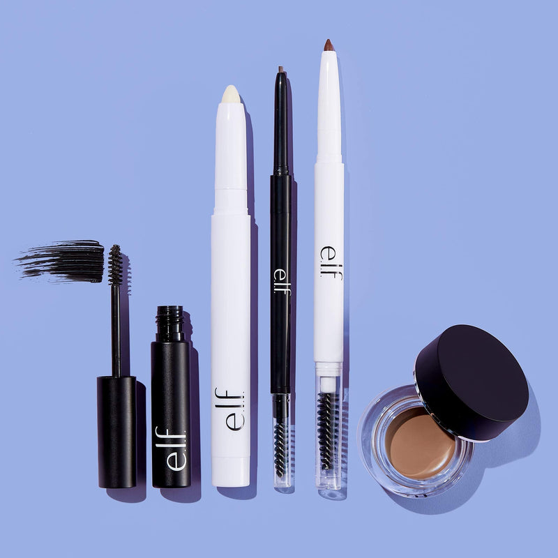 e.l.f. Shape & Stay Brow Pencil Universal Formula, Clear, 0.04 oz. e.l.f.