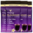 VitaCup Genius Ground Keto Coffee w/Turmeric, MCT Oil, B Vitamins, D3, Ground Coffee Medium Dark Roast, Bold & Smooth, 100% Arabica Coffee Grounds, 11 oz Infinity Warehouse