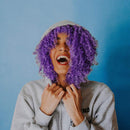 MOLLAY Wash Out Temporary Hair Color Wax Purple (10 Colors) Vegan, Cruelty-free MOLLAY Store