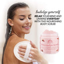 Watermelon Scrub, Exfoliating Bath Body Scrub, Gently Exfoliating Face Scrub for Women with Dead Sea Salt, Shea Butter, Vitamin E and Organic Oils, Cleansing and Nourishing Properties, 10 oz White Naturals