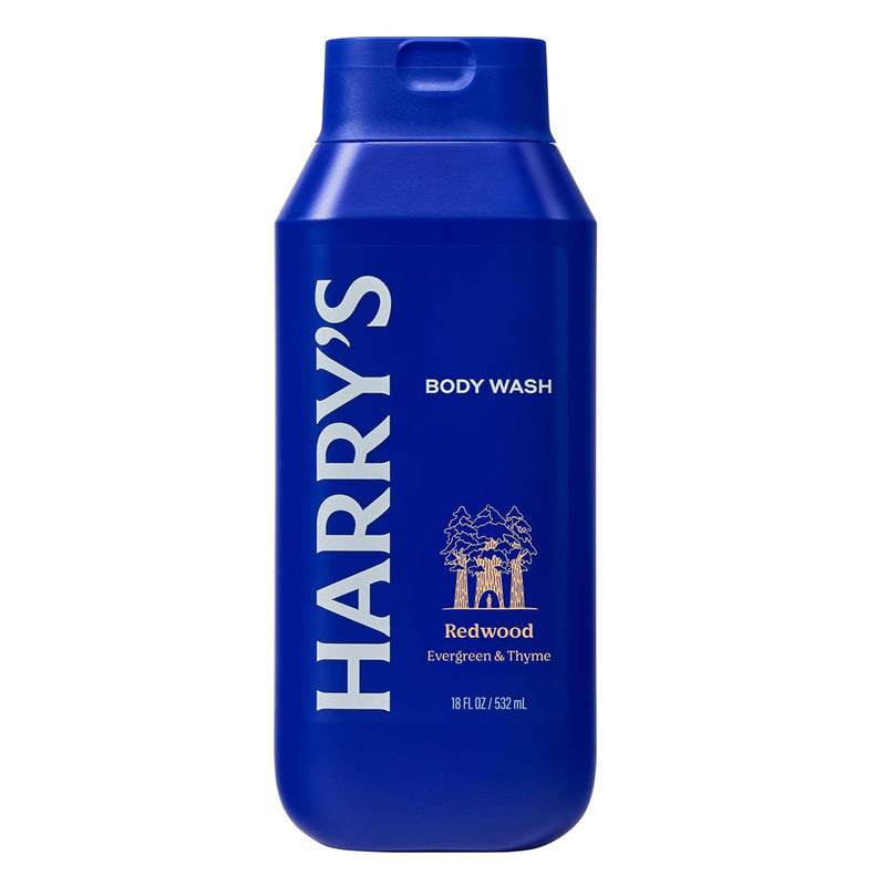 Harry's Men's Body Wash - Redwood - (3 Pack) 18 fl oz - Shower Gel for Men - No Parabens, Sulfates, or Dyes Infinity Warehouse