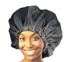 Donna Premium Collection Super Jumbo Shower Cap 2 Packs (Black) Donna Collection