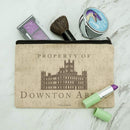 Downton Abbey Property Of Makeup Cosmetic Bag Organizer Pouch Graphics and More