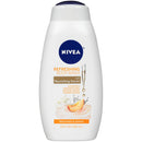 NIVEA Refreshing White Peach and Jasmine Body Wash - with Nourishing Serum - 20 Fl. Oz. Bottle NIVEA Store