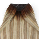 Sassina Halo Hair Extensions Human Hair RP3-8/613