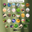 MD PLUS BIO Hair Transplant Repair Set - Hair Care Package with Shampoo, Serum and Multivitamins - Advanced Hair Care Products Containing Biotin, Keratin, Collagen – (3 Months) Infinity Warehouse