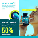 NAD Supplement Mg 8457Extra Strength NMN Alternative Liposomal + Green Tea for Women & Men w/Urolithin A, Resveratrol, CoQ10, Alpha Lipoic Acid Infinity Warehouse