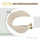 Ugeat Itip Remy Human Hair Extensions 18inch Itip Hair Extensions Human Hair Pre Bonded