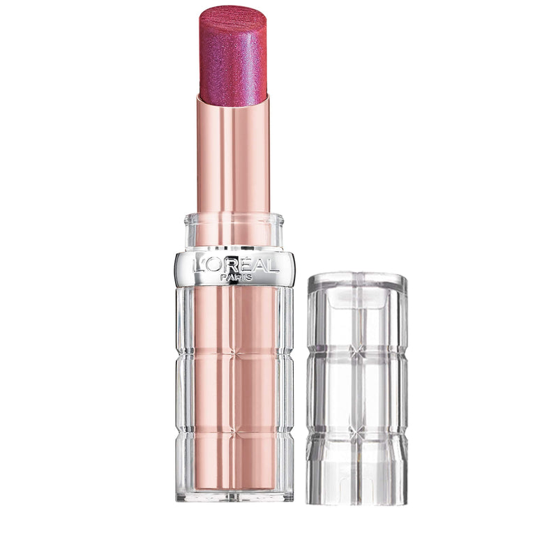 L'Oreal Paris Makeup Colour Riche Plump and Shine Lipstick, for Glossy, Radiant, Visibly Fuller Lips with an All-Day Moisturized Feel, Mulberry Plump, 0.1 oz. L'Oreal Paris