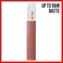 Maybelline New York SuperStay Matte Ink Un-nude Liquid Lipstick, Seductress, 0.17 Ounce Maybelline New York
