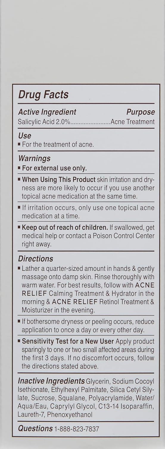 Perricone MD Acne Relief Gentle & Soothing Cleanser 6 oz Infinity Warehouse