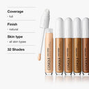 Clinique Even Better All-Over Full Coverage Concealer + Eraser Makeup For Dark Undereye Circles | With Hyaluronic Acid + Caffeine | Hydrating, Brightening + Depuffing Infinity Warehouse