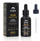ELEVATE Hair Growth Oil - Biotin Hair Growth Serum & 5% Minoxidil Treatment for Stronger Thicker Longer Hair – Natural Hair Growth Thickening Treatment - Stop Thinning & Hair Loss for Men & Women 1oz Elevate